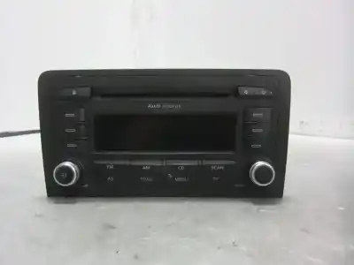 Piesă de schimb auto la mâna a doua SISTEM AUDIO / CD RADIO CASETOFON pentru AUDI A3 (8P1)  Referințe OEM IAM 8P0035152E  