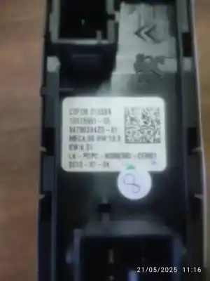 Pezzo di ricambio per auto di seconda mano interruttore alzacristalli anteriore sinistro per citroen c4 picasso/spacetourer 9h8 riferimenti oem iam   