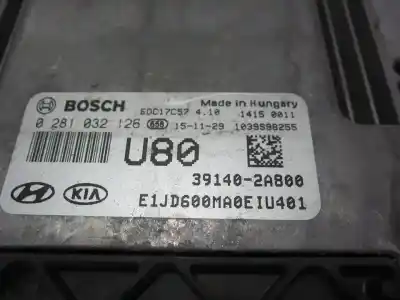 Second-hand car spare part ecu engine control for kia ceed (jd) 1.4 crdi 90 d4fc oem iam references 391402a800  