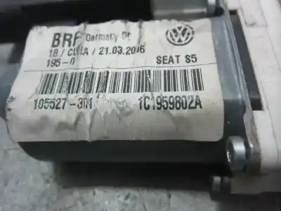 Автозапчастина б/у двигатель переднього правого скла для seat leon (1m1) 1.9 tdi посилання на oem iam 1c1959802a  