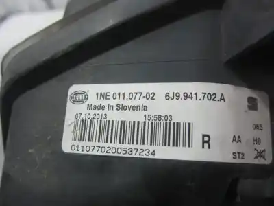 Автозапчасти б/у правая противотуманная фара за seat leon (5f1) clh ссылки oem iam 6j9941702a  
