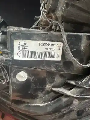 Автозапчасти б/у ПРАВЫЙ ЗАДНИЙ ФОНАРЬ за RENAULT MEGANE IV BERLINA 5P  ссылки OEM IAM 265509578R  