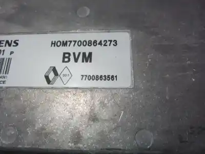 Автозапчасти б/у блок управления двигателем за renault r 19 berl. con portón (b/c53) f2n ссылки oem iam 7700863561  