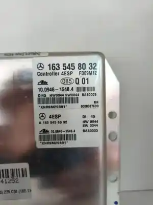 Автозапчасти б/у блок управления esp за mercedes-benz clase ml (bm 163) om 612.963 ссылки oem iam 1635458032  