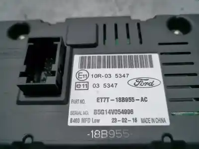 Автозапчасти б/у многофункциональный дисплей за ford fiesta (cnn) snjb ссылки oem iam 10r035347  