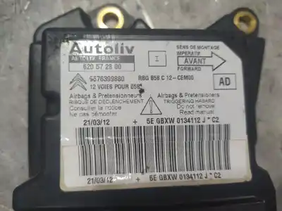Second-hand car spare part airbag control unit for citroen c4 picasso i monospace (ud_) 1.6 hdi 110 oem iam references 620572800