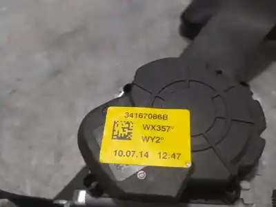 Автозапчастина б/у задній правий ремін безпеки для renault twingo iii h4d 400 посилання на oem iam 34167086b  