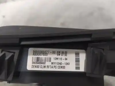 Автозапчасти б/у климат-контроль за citroen c4 picasso i monospace (ud_) 1.6 hdi 110 ссылки oem iam 9650868877  