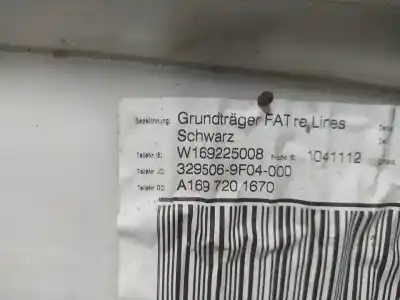 Second-hand car spare part right front door trim for mercedes-benz clase a (w169) om640941 oem iam references a1697201670  
