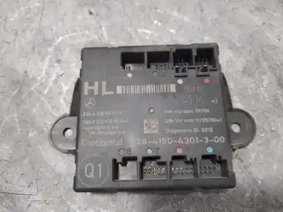 Pezzo di ricambio per auto di seconda mano MODULO ELETTRONICO per MERCEDES-BENZ CLASE E (W212) LIM. 642852 Riferimenti OEM IAM A2129004114  