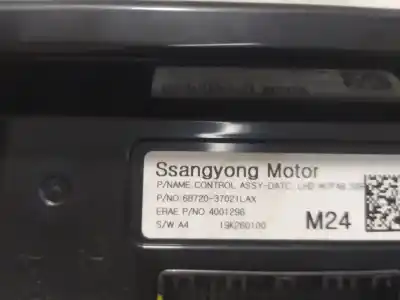 İkinci el araba yedek parçası isitma / klima kontrolü için ssangyong korando 2.3 tdi oem iam referansları 6872037021lax  