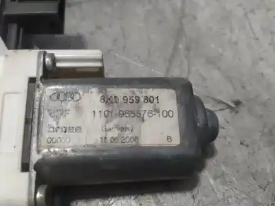 Автозапчастина б/у двигатель переднього ліва вікна для audi a4 b8 (8k2) 1.8 tfsi посилання на oem iam 8k0959801  