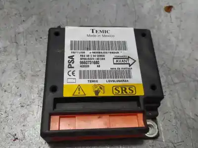 Piesă de schimb auto la mâna a doua Unitate De Control Airbag pentru CITROEN C3 * Referințe OEM IAM 9660731680  
