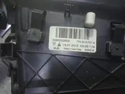 Автозапчасти б/у аэрационная решетка за porsche cayenne (92a) 4.8 s ссылки oem iam 7p5819727a  