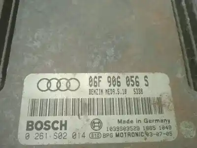 Автозапчасти б/у блок управления двигателем за audi a3 (8p1) 2.0 fsi ссылки oem iam 06f906056s  