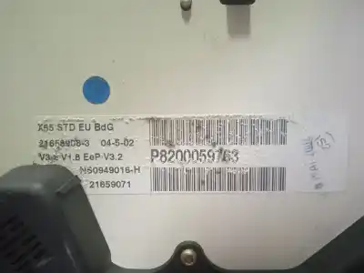 Автозапчасти б/у приборная доска за renault clio ii fase ii (b/cb0) df7g7 ссылки oem iam 8200059763  