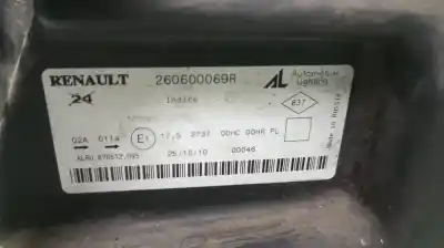 Автозапчастина б/у ліва фара для dacia duster (hs_) 1.5 dci посилання на oem iam 260600069r  