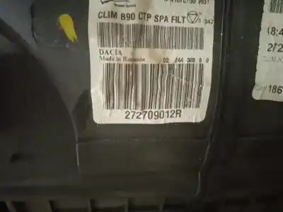 Автозапчастина б/у повне нормальне опалення для dacia duster (hs_) 1.5 dci посилання на oem iam 272709012r  