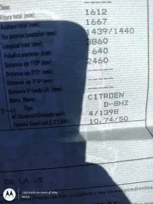 Pezzo di ricambio per auto di seconda mano Motore Completo per CITROEN C3 I (FC_, FN_) 1.4 HDI Riferimenti OEM IAM 8HZ  