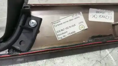 Second-hand car spare part various parts for volkswagen phaeton (3d2/3d8) ban oem iam references 3d0867102n  