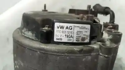 Автозапчастина б/у генератор для volkswagen phaeton (3d2/3d8) ban посилання на oem iam 07c903021e  