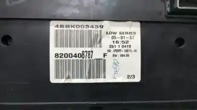 Автозапчастина б/у панель інструментів для renault megane ii sedán (lm0/1_) 1.5 dci (lm1e) посилання на oem iam 8200408787  