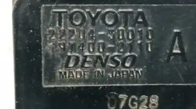Автозапчасти б/у расходомер воздуха за toyota yaris (ncp1/nlp1/scp1) 1szfe ссылки oem iam 2220430010  