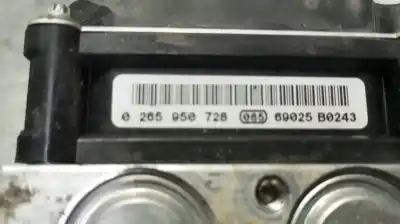 Автозапчастина б/у абс для renault megane ii sedán (lm0/1_) 1.5 dci (lm1e) посилання на oem iam 0265950728  