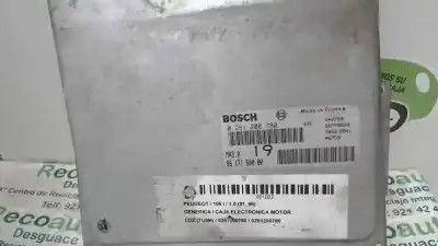Second-hand car spare part ECU ENGINE CONTROL for PEUGEOT 106 (S1)  OEM IAM references 9617150080  0261200780