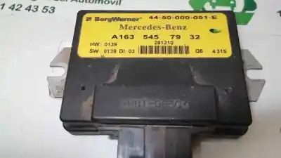 Second-hand car spare part ECU ENGINE CONTROL for MERCEDES-BENZ CLASE M (W163)  OEM IAM references A1635457932  4450000051