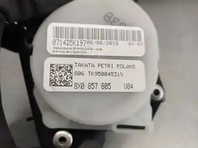 Автозапчастина б/у задній лівий ремін безпеки для audi a1 (8x) ambition посилання на oem iam 8x0857805  