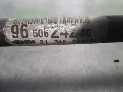 Second-hand car spare part front left transmission for citroen c2 audace oem iam references 9650624280  