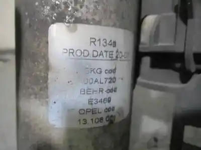 Peça sobressalente para automóvel em segunda mão condensador / radiador de ar condicionado por opel combo 1.3 16v cdti referências oem iam 13406020  e6239