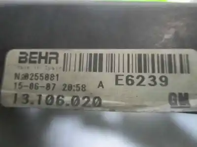 Peça sobressalente para automóvel em segunda mão condensador / radiador de ar condicionado por opel combo 1.3 16v cdti referências oem iam 13406020  e6239