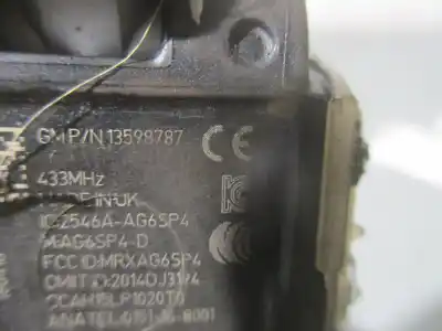 Second-hand car spare part pressure sensor for opel astra j gti 1.4 sedan p10 oem iam references 13598787   Second-hand car spare part pressure sensor for opel astra j gti 1.4 sedan p10 oem iam references 13598787