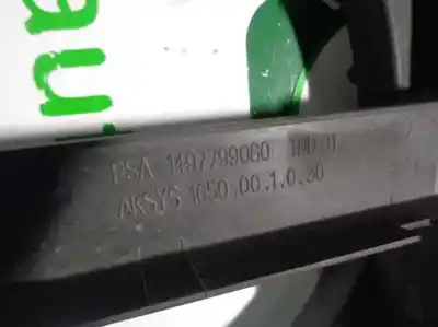 Second-hand car spare part front radiator support for fiat scudo combi (272) 1.6 jtdm cat oem iam references 1497799080  