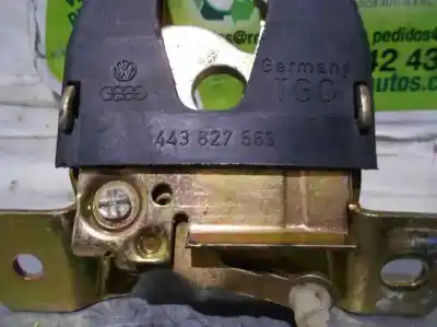 Автозапчастина б/у замок багажника / ворот для seat leon (1m1) 1.9 tdi посилання на oem iam 873827503  443827563