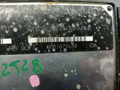 Second-hand car spare part ecu engine control for citroen berlingo 1.9 d multispace oem iam references 9650360480  