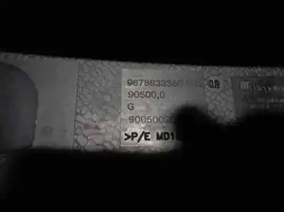 Second-hand car spare part torpedo for citroen c-elysée exclusive oem iam references 9678833280  9678833380