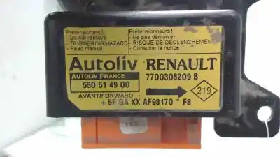 Автозапчастина б/у БЛОК УПРАВЛІННЯ ПОДУШКАМИ БЕЗПЕКИ для RENAULT KANGOO (F/KC0)  Посилання на OEM IAM 7700308209B 550514900 