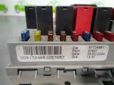 Second-hand car spare part fuse box unit for lancia ypsilon (101) 1.4 16v oro (10.2006->) oem iam references 51724661  