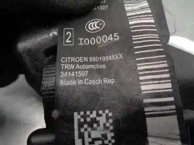 Автозапчасти б/у задний левый ремень безопасности за citroen c3 1.0 vti ссылки oem iam 98019948xx  