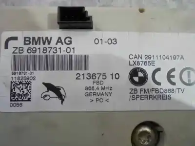 Pièce détachée automobile d'occasion antenne pour bmw serie 7 (e65/e66) 760li références oem iam 691873101  