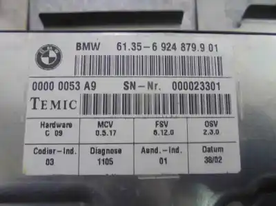 Peça sobressalente para automóvel em segunda mão módulo eletrônico por bmw serie 7 (e65/e66) 760li referências oem iam 61356924879901  00000053a9