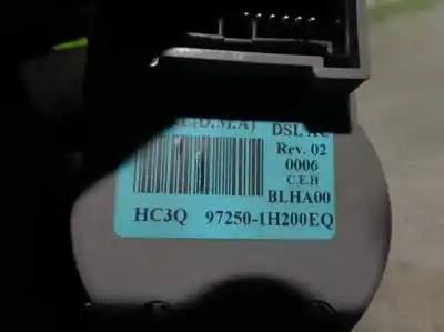 Second-hand car spare part heating / air conditioning control panel for kia cee´d 1.6 crdi cat oem iam references 972501h200  