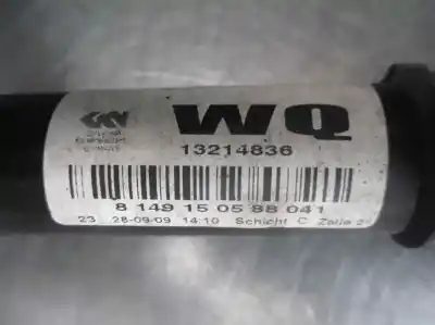 Peça sobressalente para automóvel em segunda mão transmissão dianteira esquerda por opel astra h gtc (a04) 1.7 cdti (l08) referências oem iam 13214836  