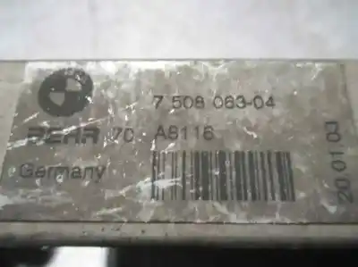 Second-hand car spare part oil radiator for bmw serie 7 (e65/e66) 760li oem iam references 750806304  a8116