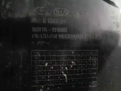 Автозапчасти б/у передняя правая колесная арка за kia cee´d (jd) 1.6 crdi 128 ссылки oem iam 868141h000 cesta 20-b 