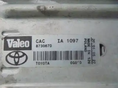 Second-hand car spare part intercooler for toyota corolla (_e12_) 2.0 d-4d (cde120r_ cde120l_) oem iam references 179400g010  873067d