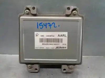 Peça sobressalente para automóvel em segunda mão centralina de motor uce por opel meriva b cosmo referências oem iam 12638732